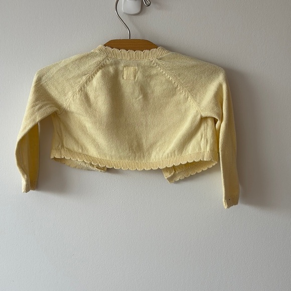 GAP Yellow Baby Cardigan - Picture 2 of 2